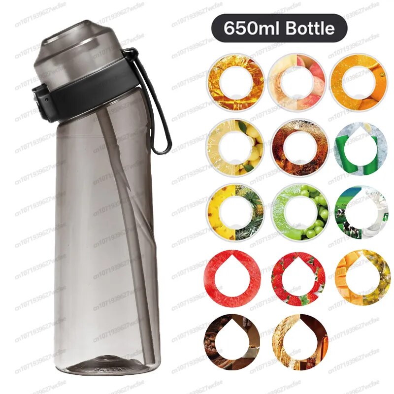 Air Up Flavored Water Bottle Outdoor Fitness Fashion Water Cup With Straw Flavor Pods