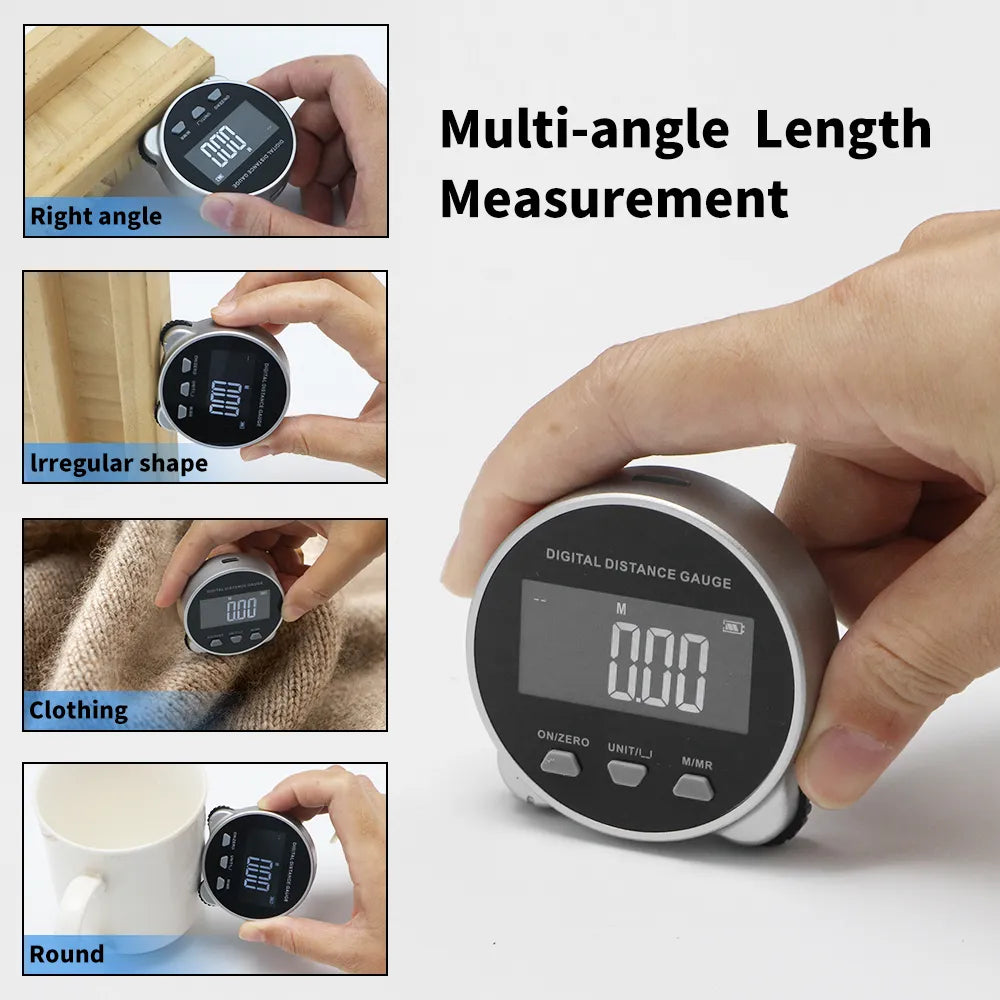 Electronic Tape Measure With LCD Display Digital Ruler