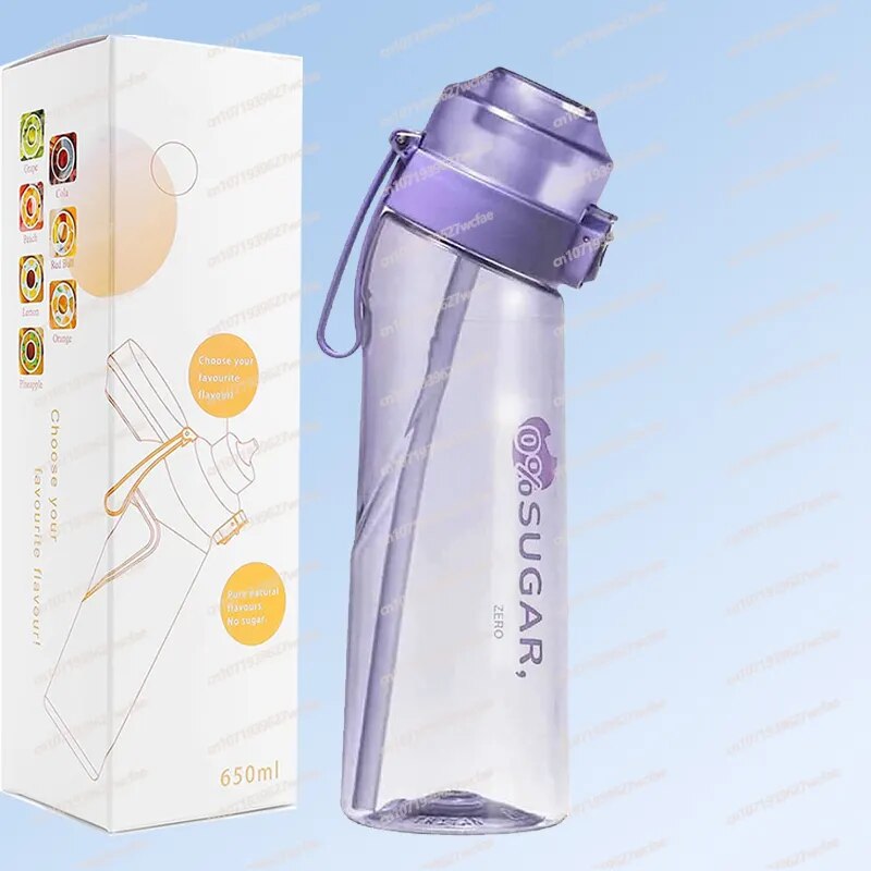 Air Up Flavored Water Bottle Outdoor Fitness Fashion Water Cup With Straw Flavor Pods