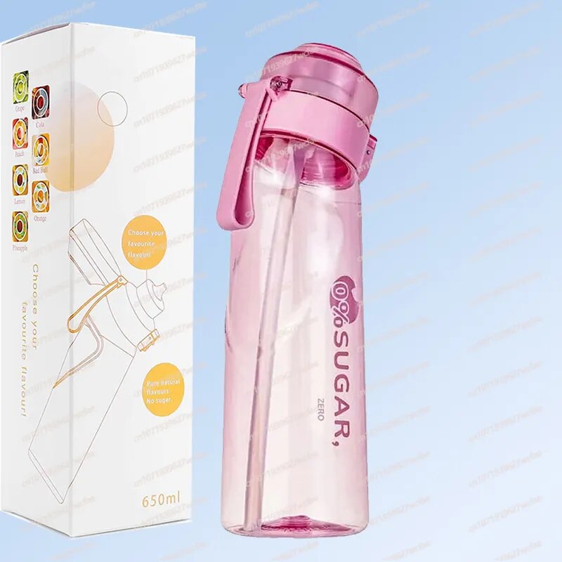 Air Up Flavored Water Bottle Outdoor Fitness Fashion Water Cup With Straw Flavor Pods