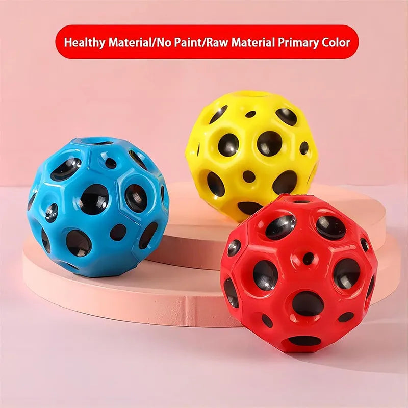 High Resilience Hole Ball Soft Bouncy Ball  MoonBall